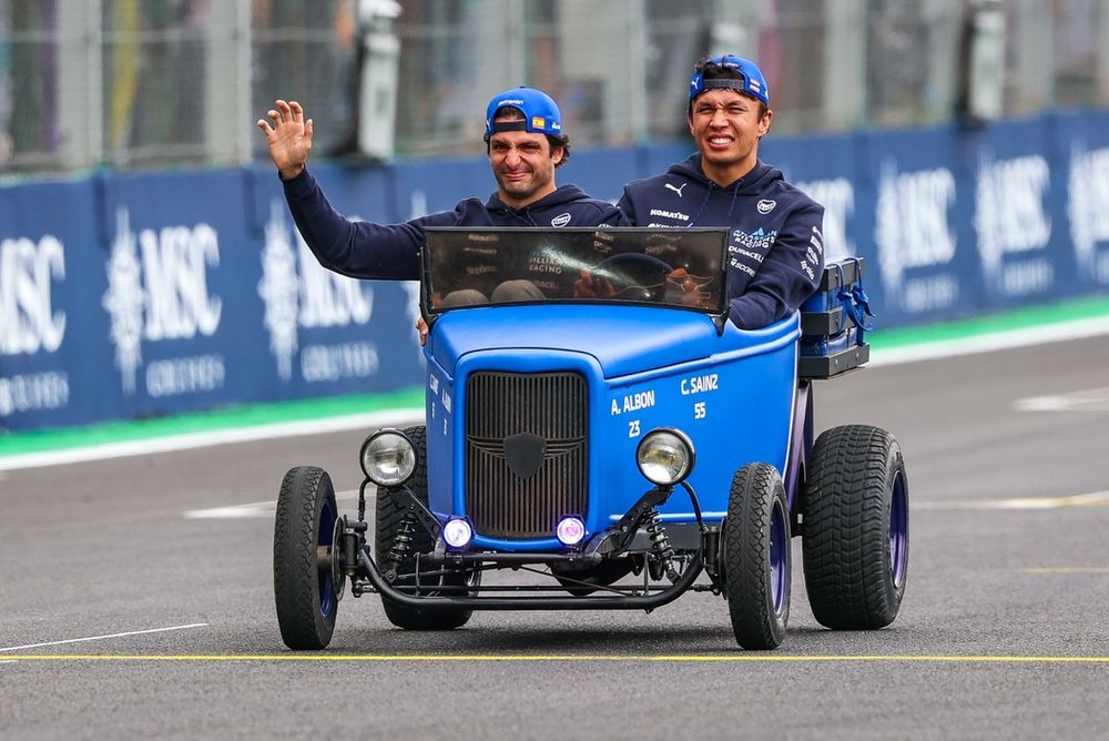 Carlos Sainz, Williams, Alexander Albon, Williams