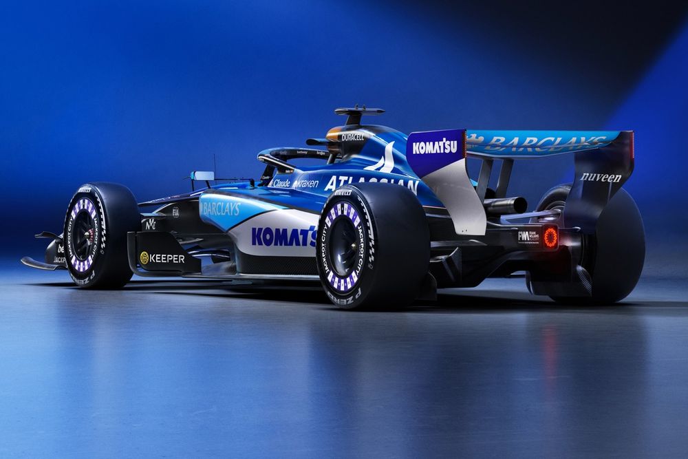 De Williams FW48 werd op dinsdag onthuld.