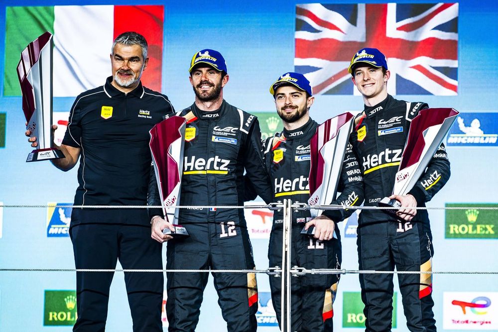 Jota scored a podium in the first round of the WEC this season, and has reaped rewards from a partnership with AI company Monolith