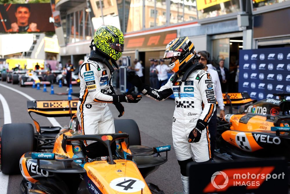 Lando Norris, McLaren, Oscar Piastri, McLaren