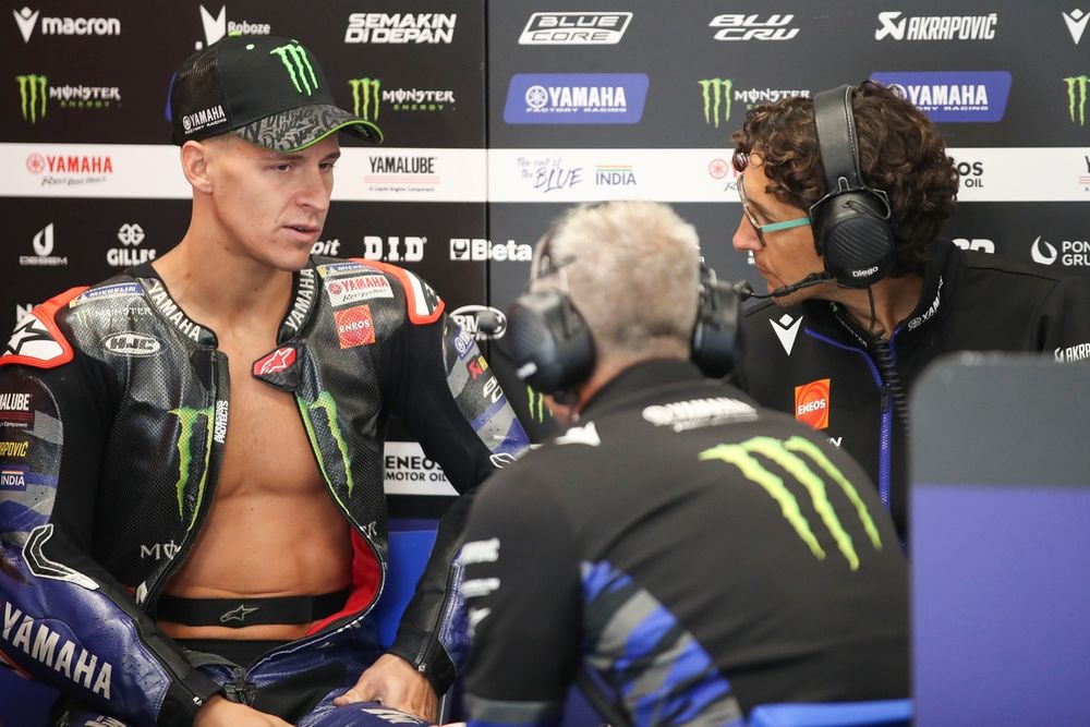 Quartararo has long voiced his frustration at Yamaha's lack of progress in MotoGP