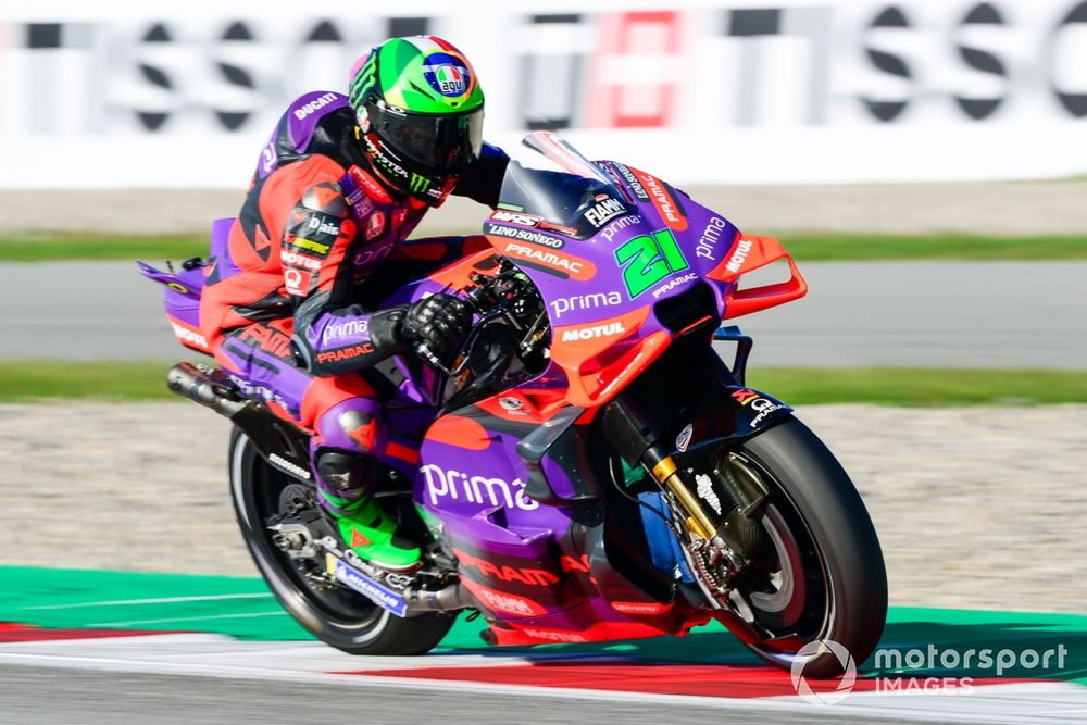 Franco Morbidelli a fini la saison neuvième.