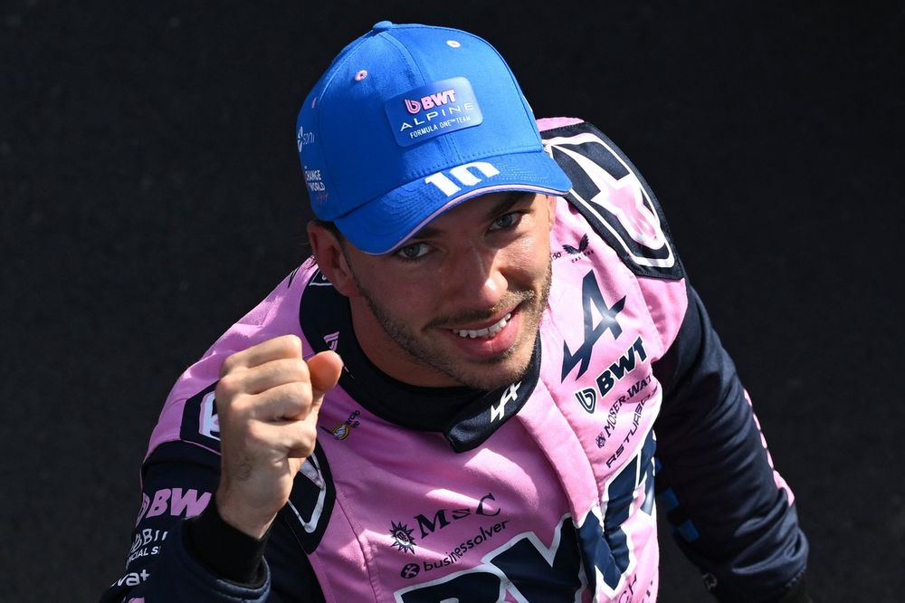 Gasly, eufórico tras su primera pole en F1 en Monza: "Aquí hay algo especial"