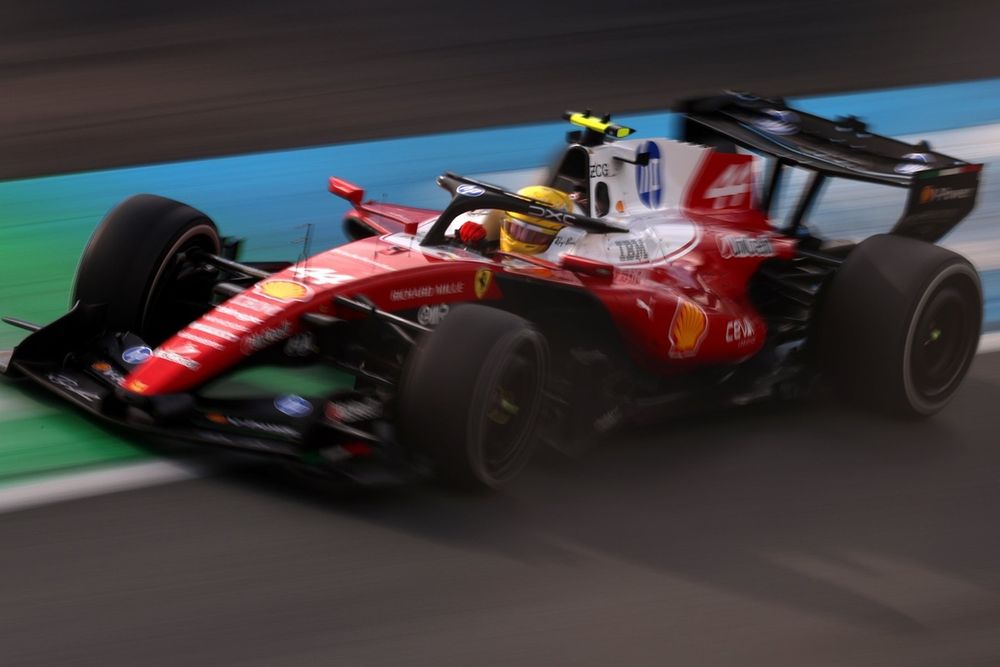 Lewis Hamilton couldn't quite make the podium 