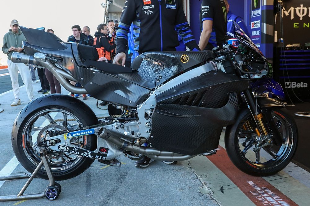 La moto de Fabio Quartararo, Yamaha Factory Racing
