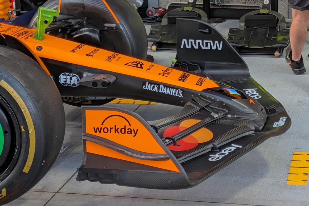 McLaren et Red Bull avec de petites évolutions à Las Vegas