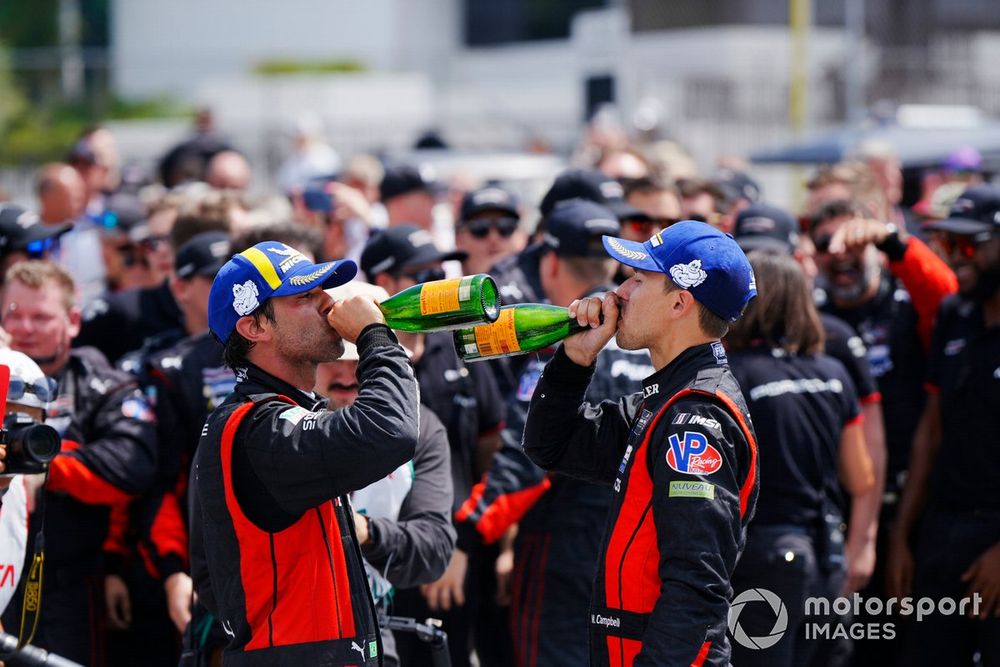 #7 Team Penske Porsche 963: Matt Campbell, Felipe Nasr