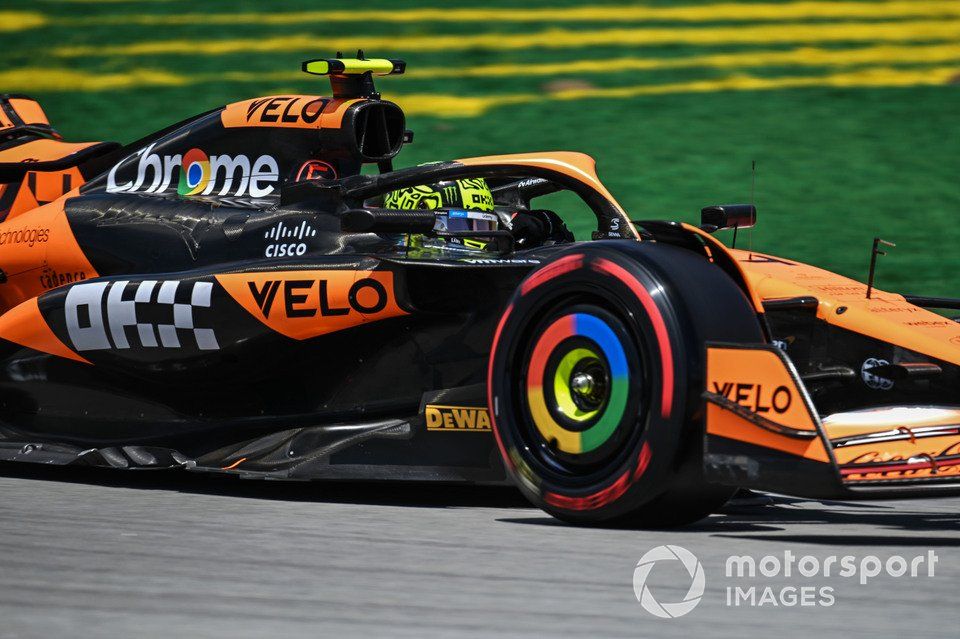 Lando Norris, McLaren MCL38 