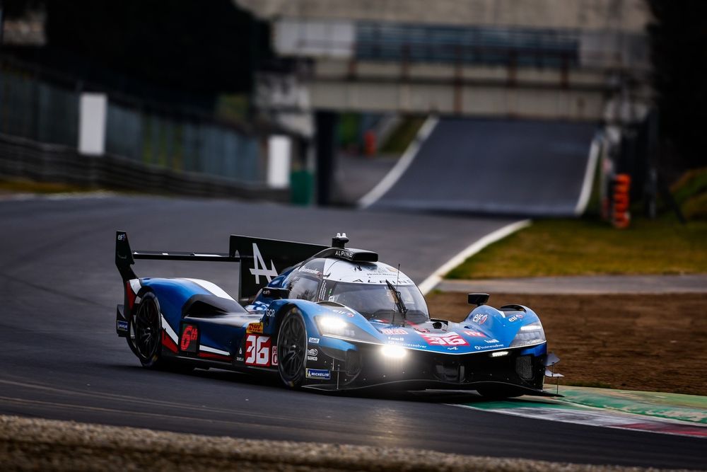 Test Alpine a Monza
