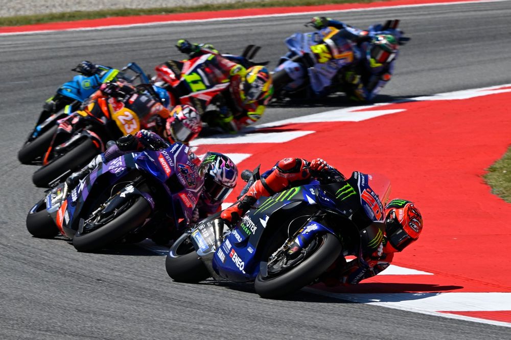 Fabio Quartararo a hissé sa Yamaha à la sixième place au GP de Catalogne.