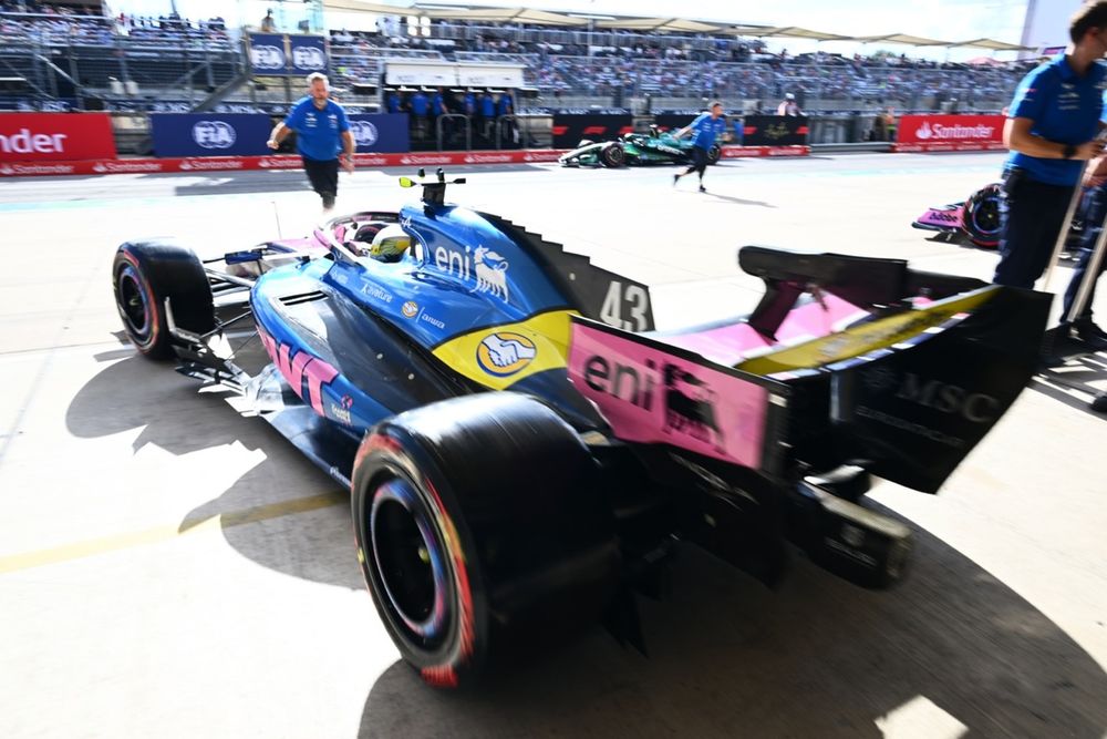 Colapinto sufre en Austin y Alpine arrastra un problema viejo -  Superdeportivo