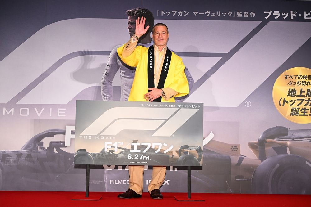 映画『F1／エフワン』舞台挨拶でブラッド・ピット3年ぶり来日
