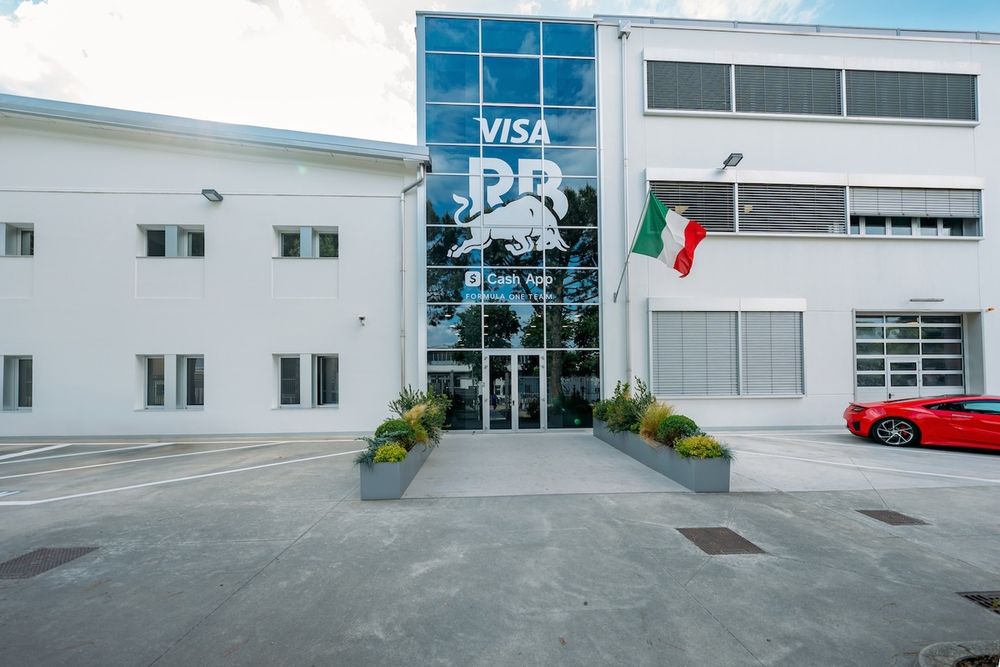 L'ingresso della Racing Bulls a Faenza