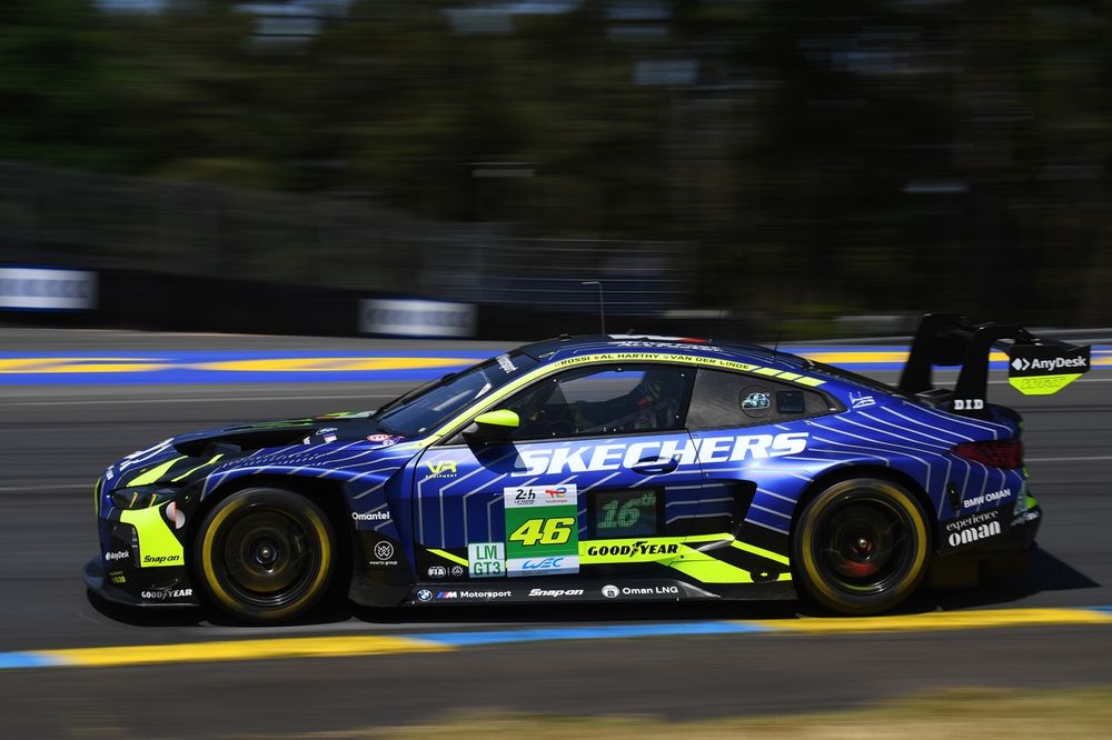 #46 Team WRT BMW M4 LMGT3: Ahmad Al Harthy, Valentino Rossi, Kelvin Van Der Linde