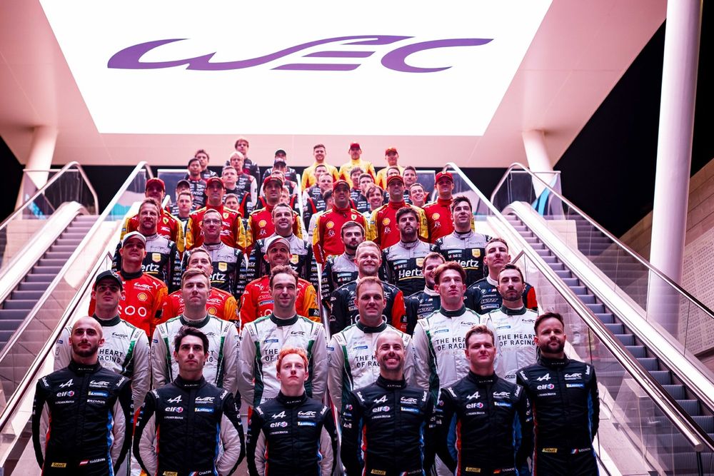 Foto di gruppo piloti