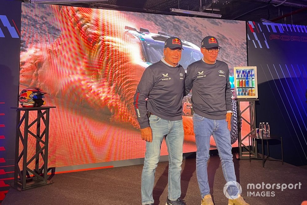 Carlos Sainz y Lucas Cruz