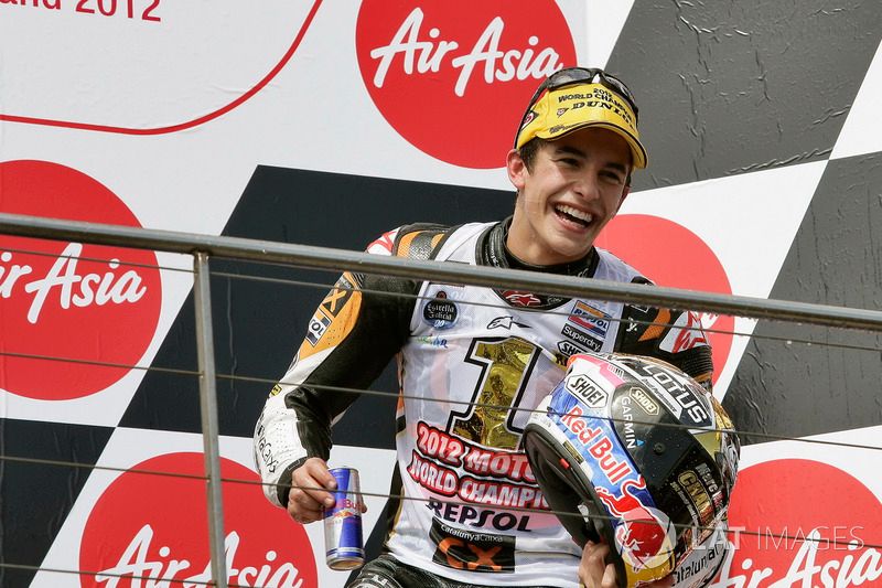 Marc Marquez, 2012 Moto2 World Champion