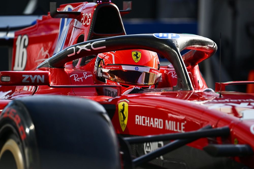 Leclerc señala qué falló en Ferrari en clasificación: "Nos complicamos la vida"