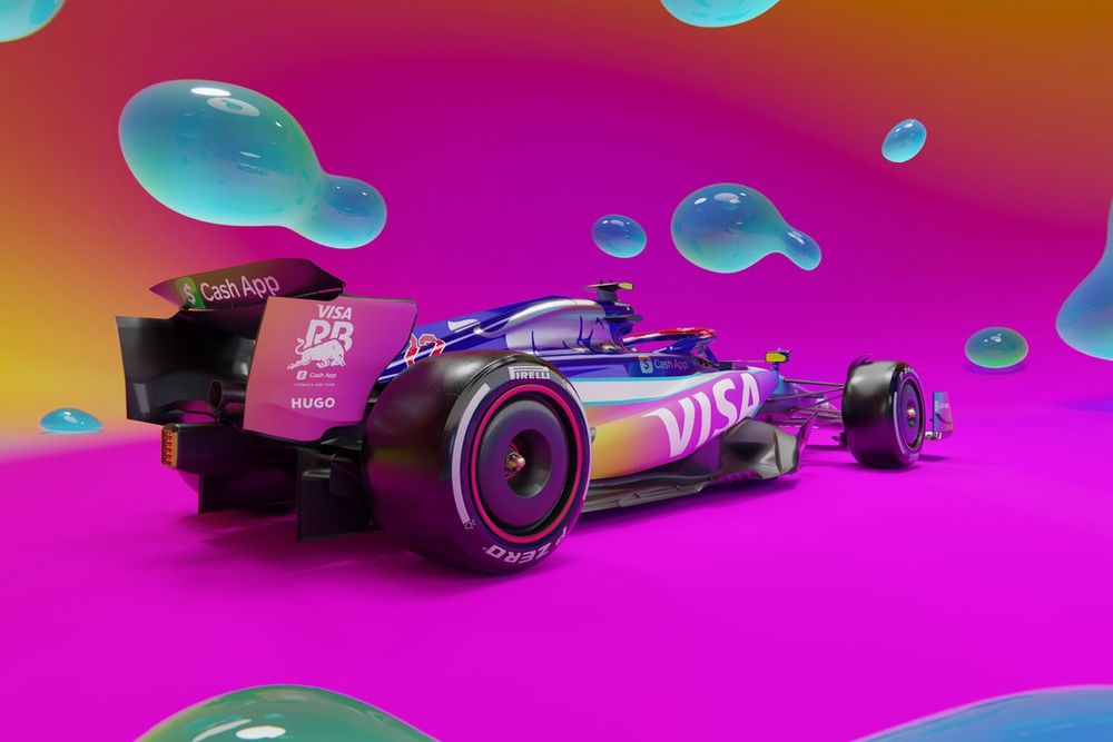 Decoración RB F1 Team VCARB 01 para el GP de Miami 