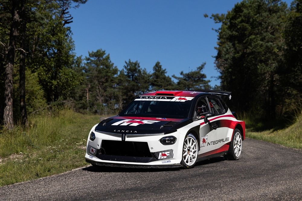 La Lancia Ypsilon Rally2 HF Integrale.