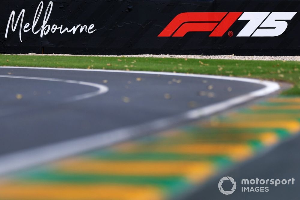 Dettaglio della pista di Melbourne