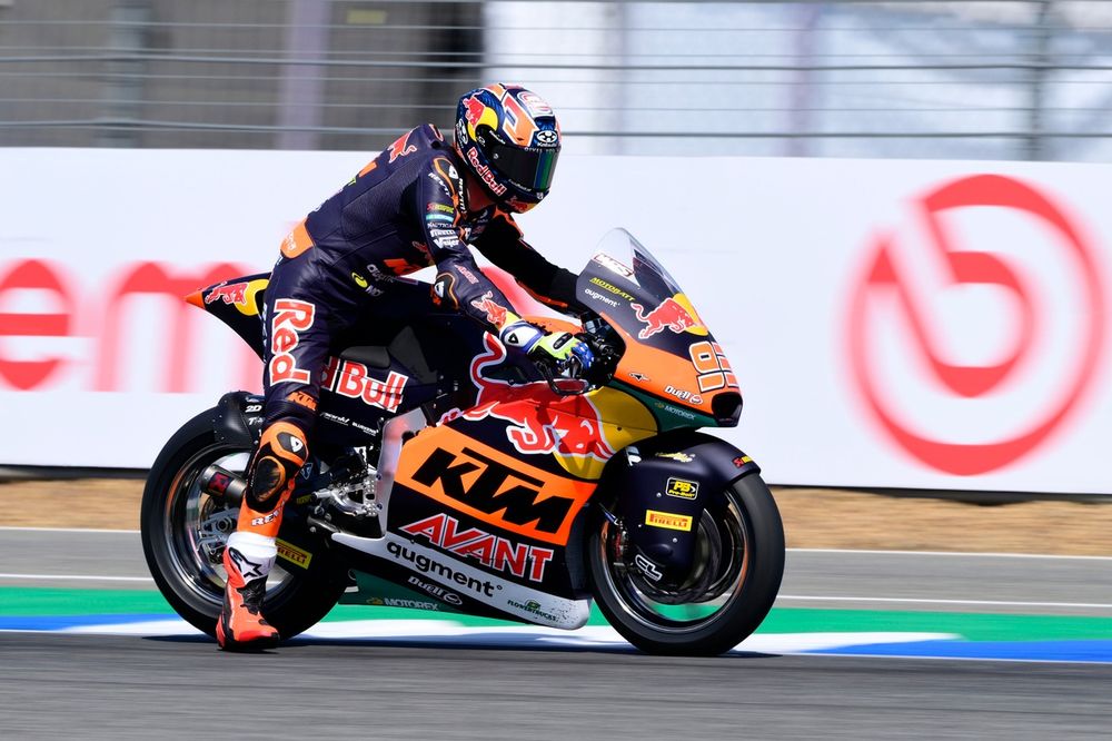 In de eerste fase van het Moto2-seizoen wilde het nog niet helemaal vlotten bij Veijer.