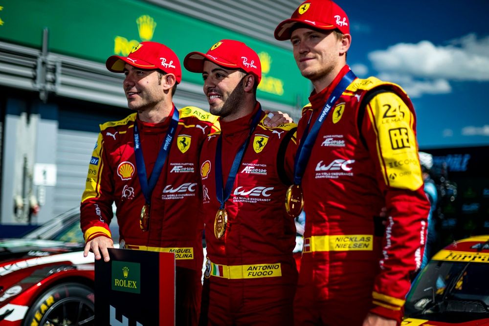 #50 Ferrari AF Corse Ferrari 499P: Antonio Fuoco, Miguel Molina, Nicklas Nielsen
