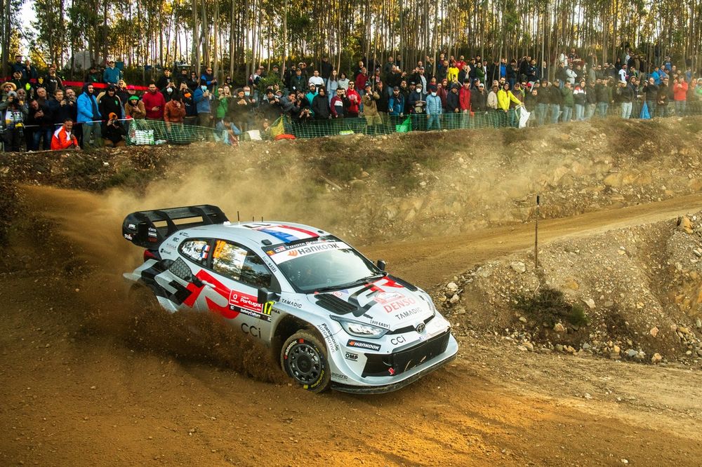 Ogier a bien débuté la journée, mais Tänak a réagi.