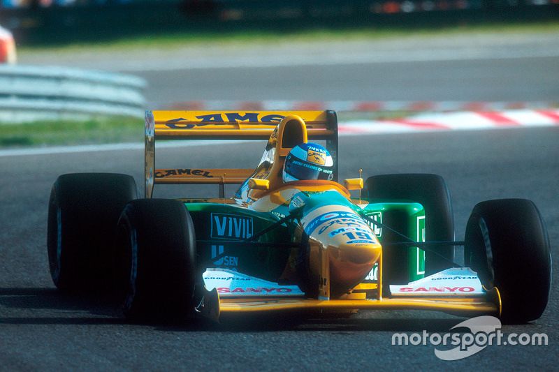 Michael Schumacher a remporté le GP de Belgique 1992 avec la B192.