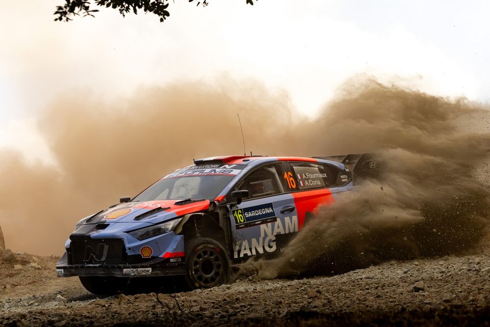 Adrien Fourmaux, Alexandre Coria, Hyundai World Rally Team Hyundai i20 N Rally1