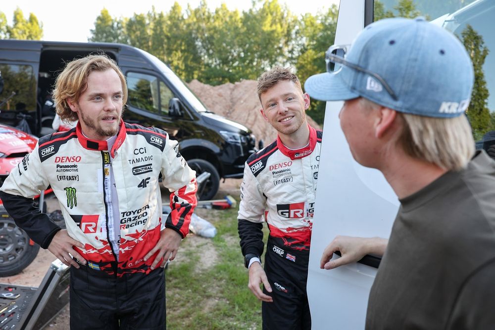 Oliver Solberg, Elliot Edmondson, Toyota Gaso Racing WRT Toyota GR Yaris Rally1