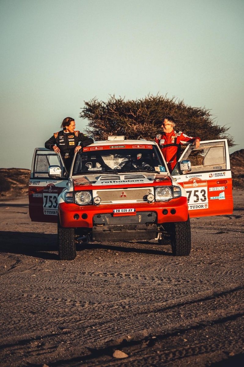 Le vetture della categoria Classic Dakar, preparate dall' RTeam