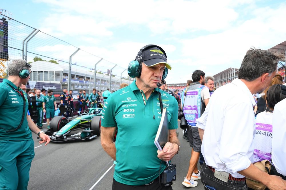 Newey isn't the long-term team principal for Aston Martin
