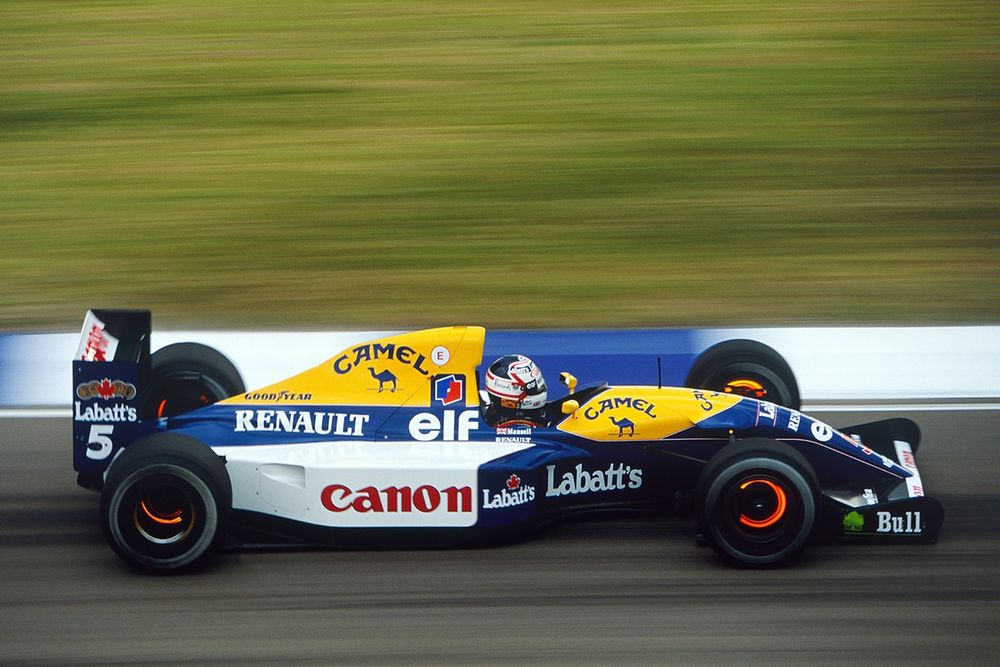Nigel Mansell, Williams FW14B 