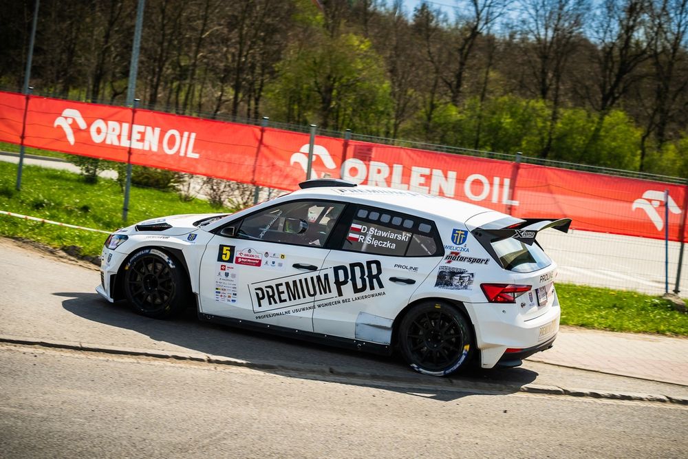 Daniel Stawiarski, Rafał Ślęczka, Skoda Fabia RS Rally2
