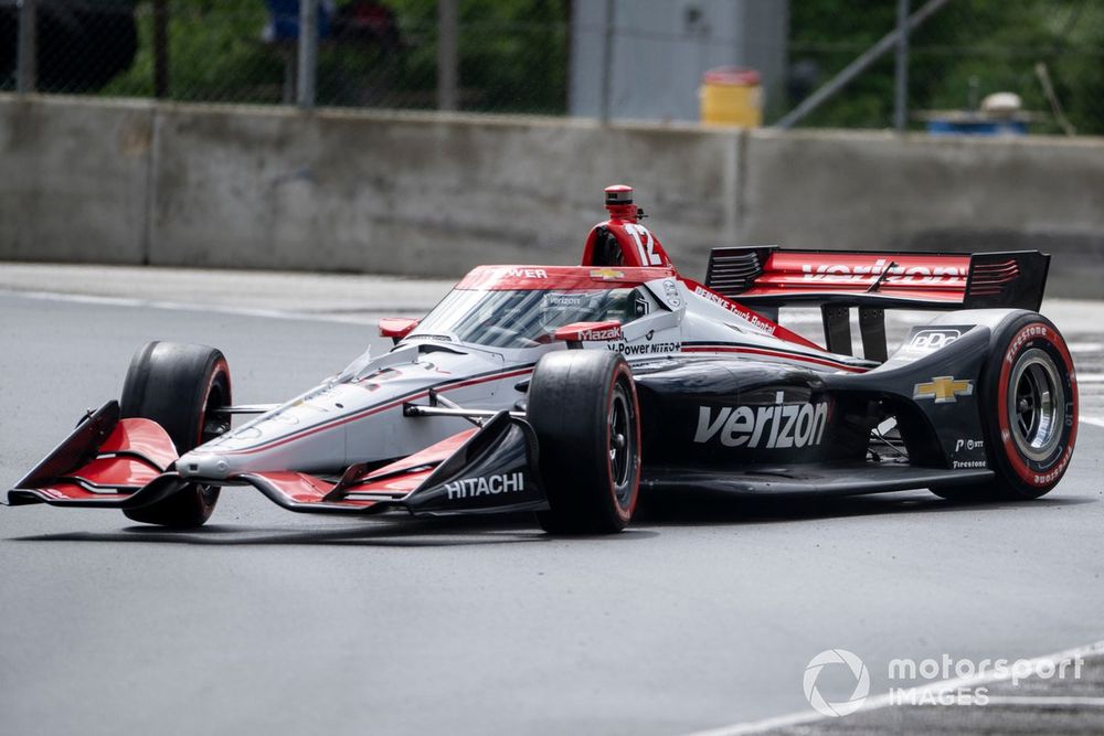 Will Power, Team Penske Chevrolet hace un trompo