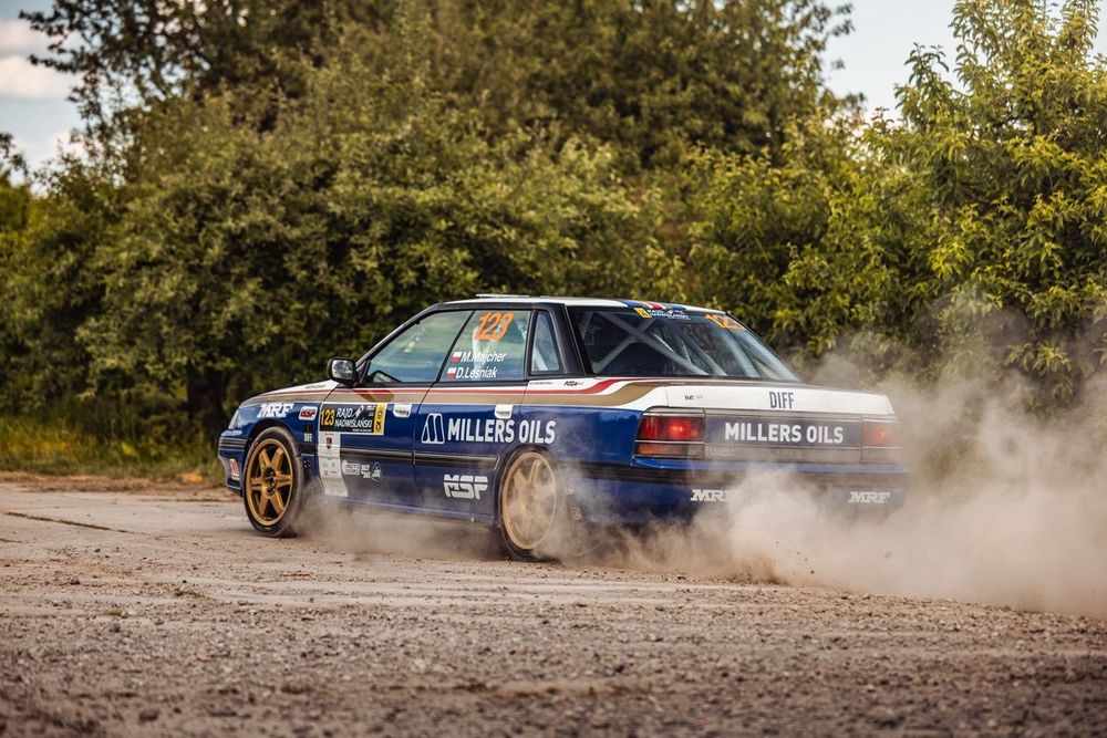 Marcin Majcher, Daniel Leśniak, Subaru Legacy 4WD Turbo