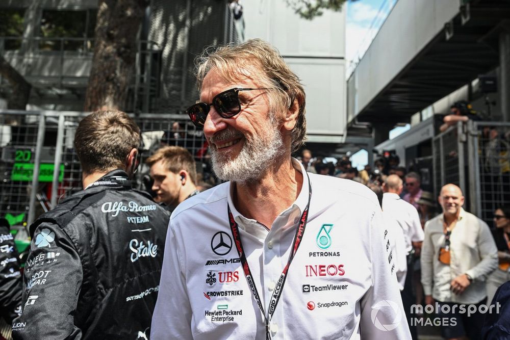 Sir Jim Ratcliffe, Director General de INEOS
