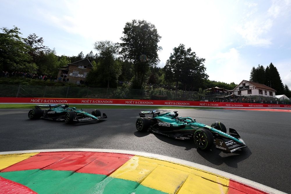 Lance Stroll, Aston Martin Racing, Fernando Alonso, Aston Martin Racing