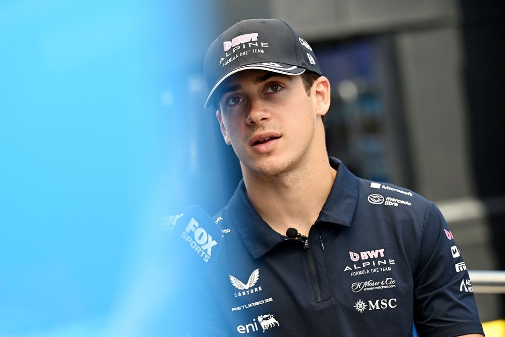 Franco Colapinto, Alpine, este jueves en Monza.