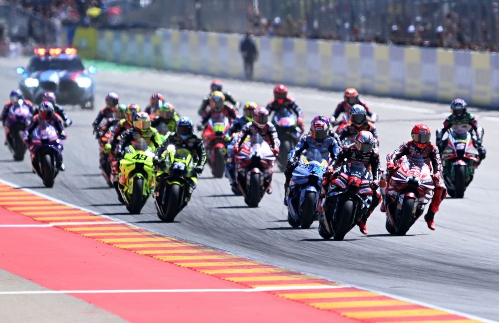 Johann Zarco a pu aborder les départs sans appréhension au GP d'Aragón.