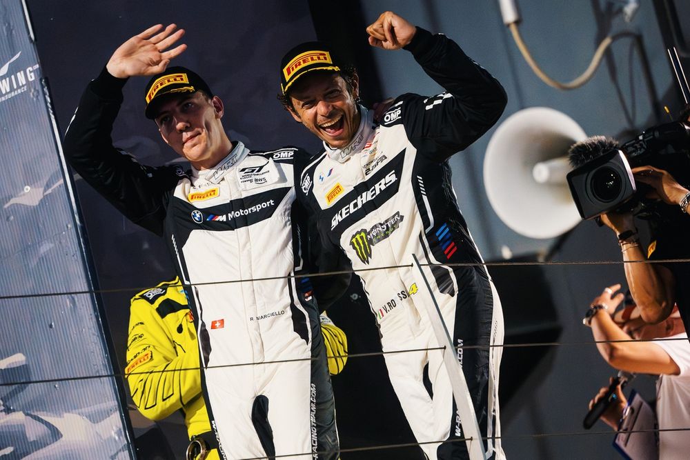 #46 Team WRT, BMW M4 GT3 EVO: Valentino Rossi, Raffaele Marciello
