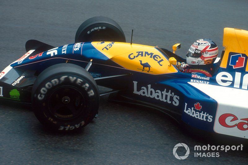 Nigel Mansell, Williams FW14B Renault