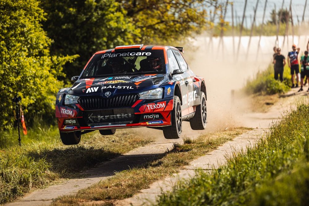 Łukasz Byśkiniewicz Daniel Siatkowski Skoda Fabia Rally2 evo