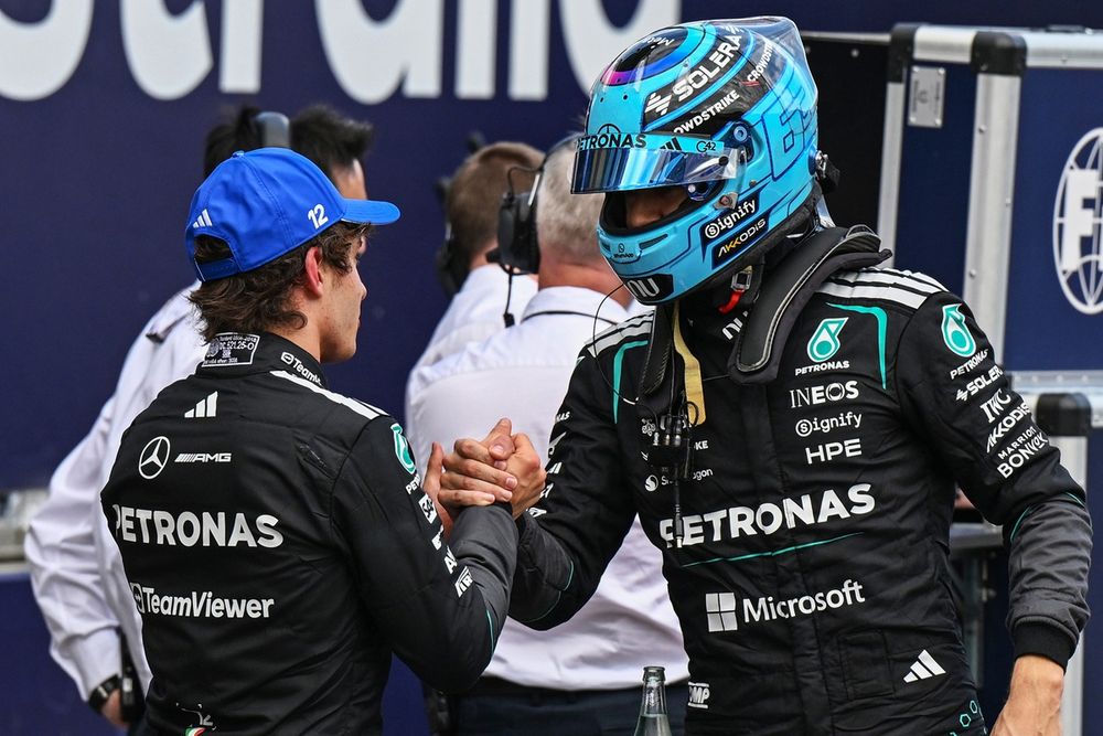 George Russell, Mercedes, Andrea Kimi Antonelli, Mercedes