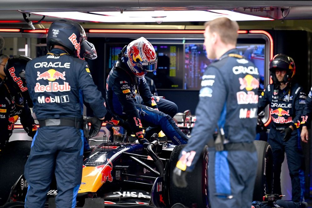 Verstappen had to retire from the Chinese GP mid-race