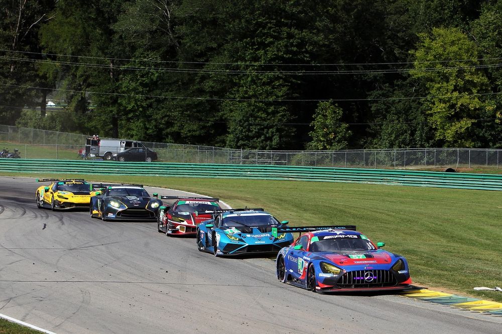 #57 Winward Racing Mercedes-AMG GT3: Russell Ward, Philip Ellis