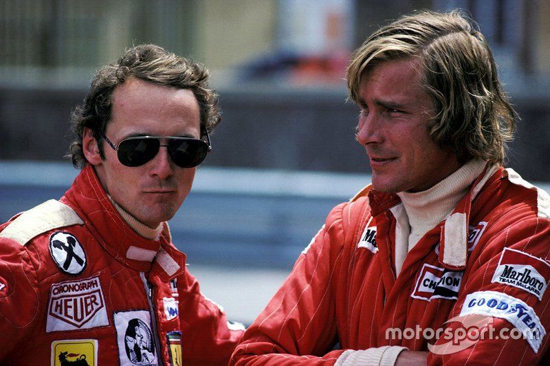 Niki Lauda, Ferrari en James Hunt, McLaren