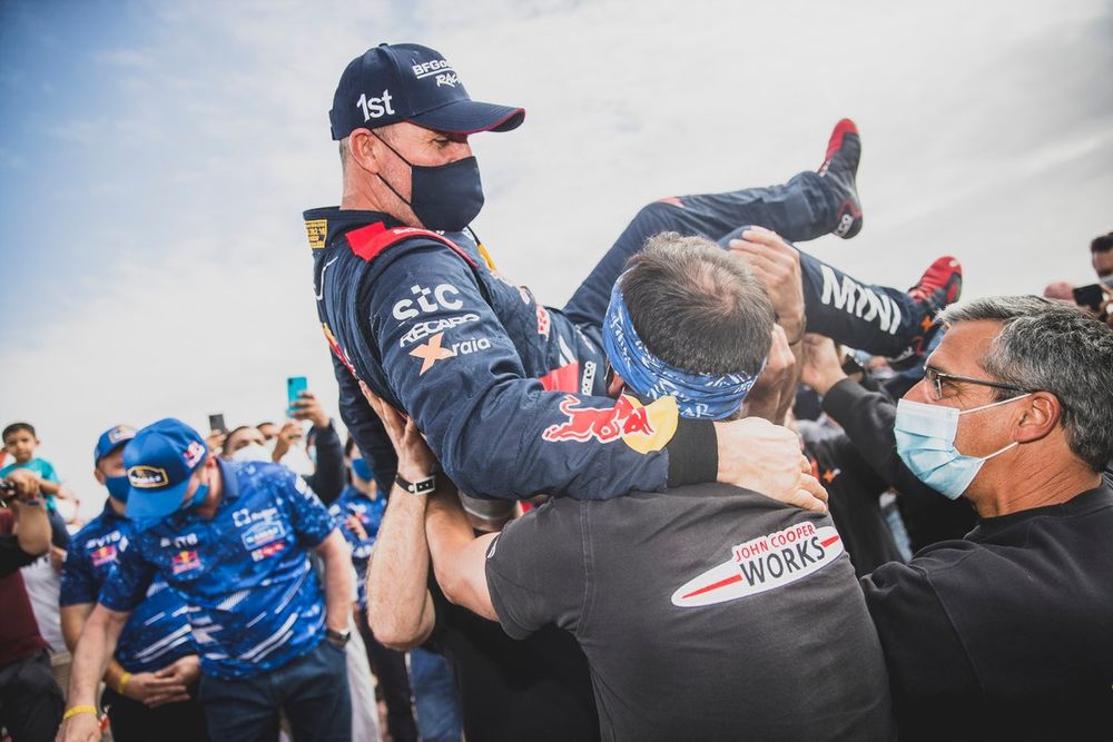 Peterhansel took a record 14th Dakar victory, his eighth in cars, in 2021