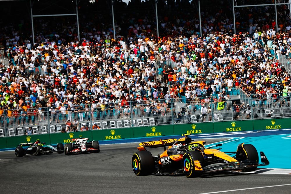 Lando Norris, McLaren MCL38, 2024 Miami Grand Prix